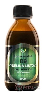 Zdravý svět Lipozomální B9 KYSELINA LISTOVÁ 1x200 ml