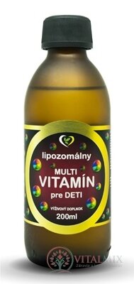 Zdravý svět Lipozomální MULTIVITAMIN pro DĚTI 1x200 ml