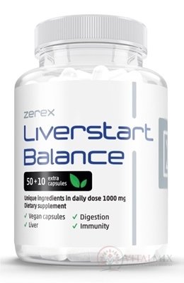 Zerex Liverstart Balance cps 1x60 ks