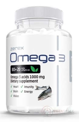 Zerex Omega 3 cps 1x100 ks