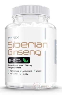 Zerex Sibiřský ženšen cps 1x100 ks