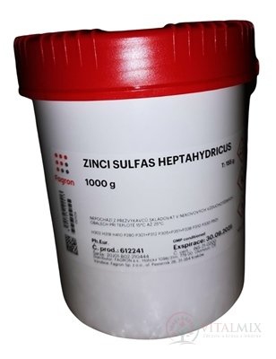 Zinc sulfas heptahydricus - FAGRON dóza 1x1000 g