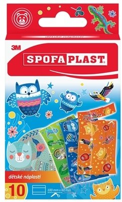 3M Spofaplast č.117 Dětské náplasti 10 x 6 cm, 1x10 ks