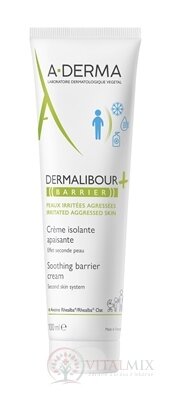 A-DERMA DERMALIBOUR+ BARRIER Ochranný krém zklidňující (inov. 2023) 1x100 ml