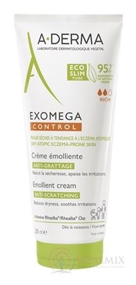 A-DERMA EXOMEGA CONTROL Emolenční KRÉM (inov.2022, eco tube) 1x200 ml