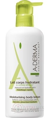 A-DERMA LAIT CORPS hydratant hydratační tělové mléko 1x400 ml