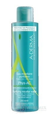 A-DERMA PHYS-AC EAU Micellaire purifiante čistící micelární voda 1x200 ml