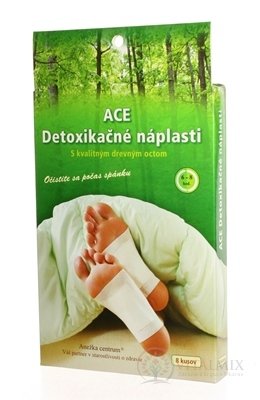 ACE detoxikační náplasti ANEŽKA CENTRUM 1x8 ks