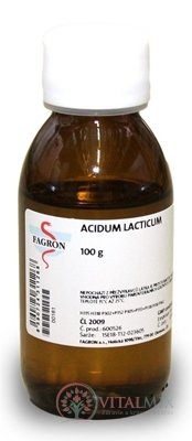 Acidum lacticum - FAGRON v lahvičce 1x100 g