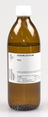 Acidum lacticum - FAGRON v lahvičce 1x500 g