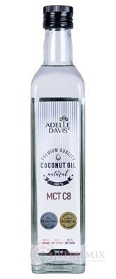 ADELLE DAVIS MCT olej C8 kokosový 1x500 ml