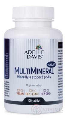 Adelle Davis MULTIMINERAL tbl 1x100 ks