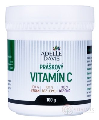 Adelle DAVIS Práškový VITAMIN C 1x100 g