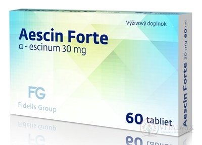 Aescin Forte 30 mg - FG tbl (inů. 2019) 1x60 ks