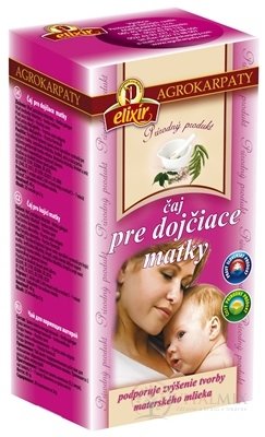 AGROKARPATY Čaj pro kojící matky přírodní, bylinný čaj 20x2 g (40 g)