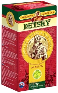 AGROKARPATY Cypriána, DĚTSKÝ ČAJ bylinný čaj, čistý přírodní produkt, 20x2 g (40 g)