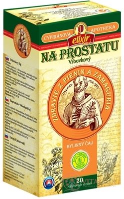 AGROKARPATY Cypriána, na prostatu bylinný čaj, čistý přírodní produkt, 20x2 g (40 g)