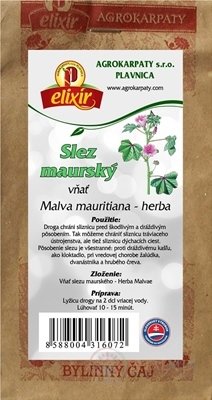 AGROKARPATY sléz maurský květ bylinný čaj 1x20 g
