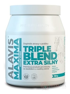 ALAVIS MAXIMA TRIPLE BLEND EXTRA SILNÝ s aroma a sladidlem, prášek 1x700 g