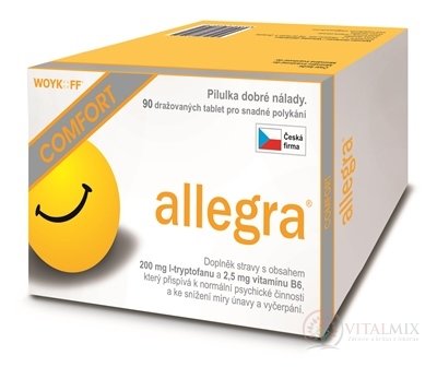 allegra COMFORT tbl 1x90 ks