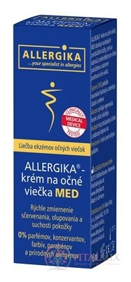 ALLERGIKA Krém na oční víčka MED 1x15 ml