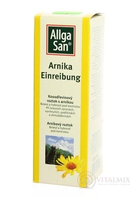 Allga San arnikový roztok kosodřevinový roztok s arnikou 1x100 ml