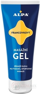 ALPA GEL FRANCOVKOVÝ bylinný masážní 1x100 ml