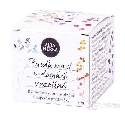 ALTA HERBA Pinďa mast v domácí vazelíně 1x50 g