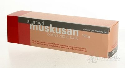 altermed Muskusan masážní gel 1x120 g