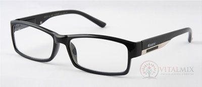 American Way brýle na čtení FLEX černé s kovovým doplňkem +2.50, 1x1 ks