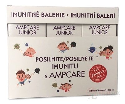 AMPCARE JUNIOR IMUNITNÍ BALENÍ sirup 3x150 ml