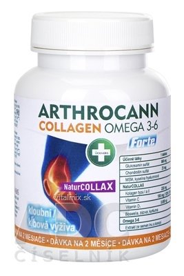 Annabel ARTHROCANN COLLAGEN Omega 3-6 Forte tbl 1x60 ks