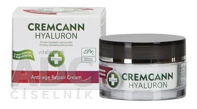 Annabel CREMCANN Hyaluron přírodní pleťový krém, anti-age, 1x15 ml