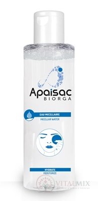 Apaisac BIORGA Micelární voda modrá řada (Micellar water) 1x200 ml