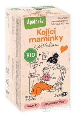 APOTHEKE BIO SELECTION BYL. ČAJ PRO KOJÍCÍ MATKY 20x1,5 g (30 g)