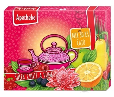 APOTHEKE KOLEKCE ŠÁLEK CHUTÍ A VŮNÍ nálevové sáčky (inov.2020) 30x2 g (60 g)