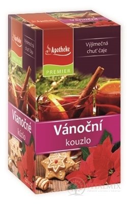 APOTHEKE PREMIER VÁNOČNÍ KOUZLO bylinný čaj v nálevových sáčcích 20x2 g (40 g)