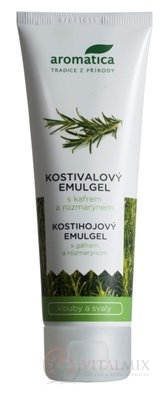 aromatica KOSTIVALOVÝ EMULGEL s kafrem a rozmarýn. 1x75 ml