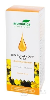 aromatica pupalkového oleje S BETA-karoten a vit.E 1x50 ml