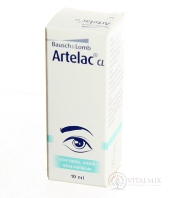 Artelac CL oční roztok, sterilizující zvlhčující kapky 1x10ml