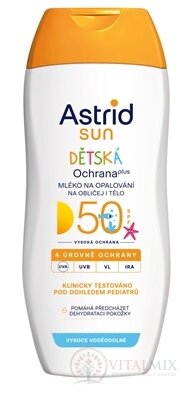 Astrid sun KIDS mléko na opalování OF 50 1x200 ml