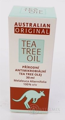 AUSTRALIAN ORIGINAL TEA TREE OIL 100% 1x30 ml