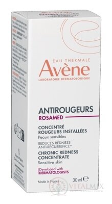 AVENE ANTIROUGEURS ROSAMED Koncentrát proti chronickému zarudnutí, citlivá pleť 1x30 ml