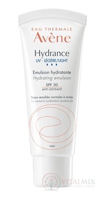 AVENE HYDRANCE UV-LÉGÈRE EMULSION SPF30 hydratační emulze SPF30 1x40 ml