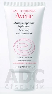 AVENE MASQUE apaisant hydratant hydratační a zklidňující pleťová maska 1x50 ml