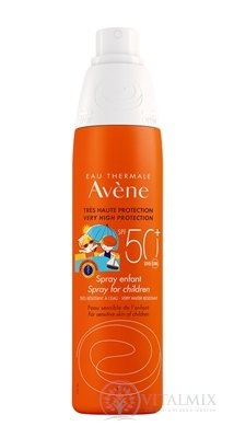 AVENE SPRAY ENFANT SPF50+ (inov. 2019) sprej pro děti, velmi vysoká ochrana 1x200 ml