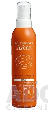 AVENE SPRAY SPF50 + (TRÈS HAUTE PROTECTION) velmi vysoká ochrana citlivé kůže 1x200 ml