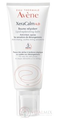 AVENE XERACALM AD BAUME RELIPIDANT (inovace) relipidační balzám, velmi suchá kůže (sterile cos.) 1x200 ml