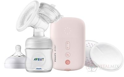 AVENT Elektr. ODSÁVAČKA MLÉKA (SCF395 / 11) odsávačka + láhev 125 ml, 1x1 set