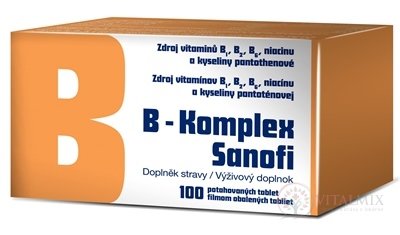 B-Komplex Zentiva tbl flm 1x100 ks